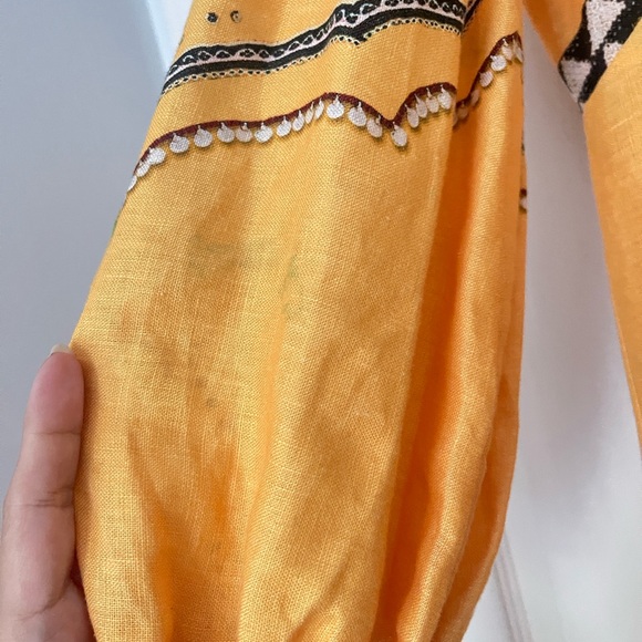 Farm Rio Brigadeiro Maxi sz Small (very faint color defects, see pictures.) - Picture 10 of 12